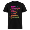 Backwards Planning for Tomorrow - black