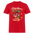 🎁 Teachers Are the Real Gift — Holiday Tee 🎄 - red