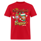 Candy Apples and Coffee - red