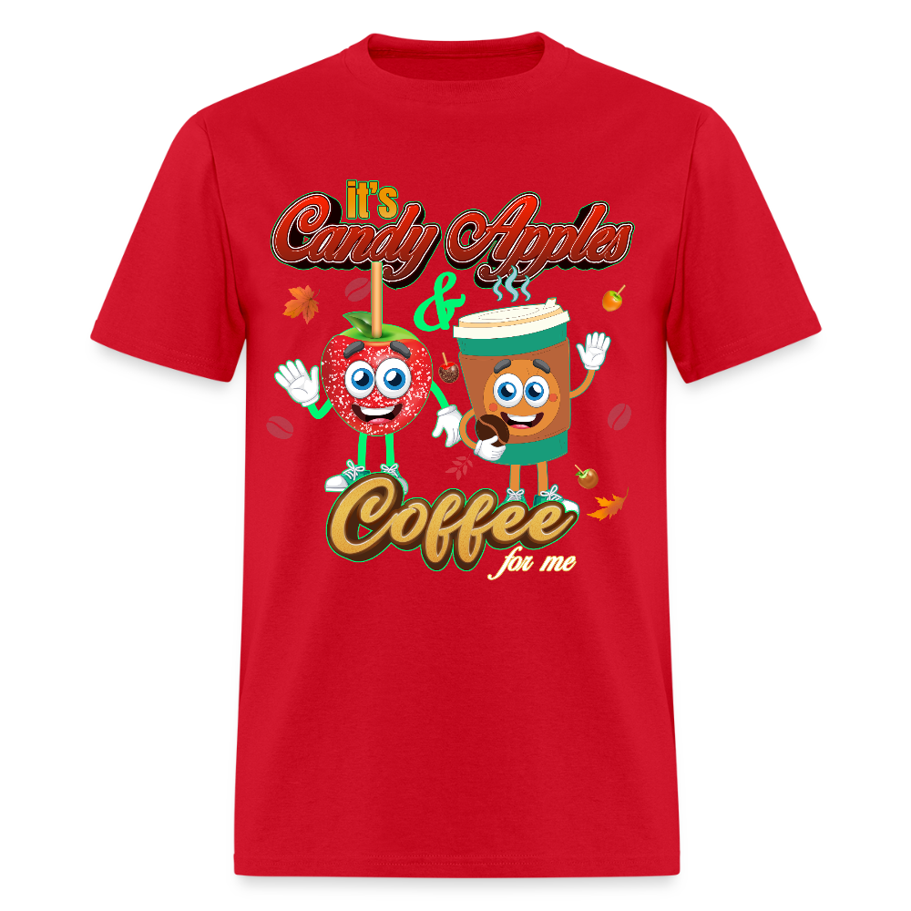 Candy Apples and Coffee - red