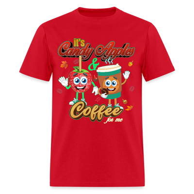 Candy Apples and Coffee - red