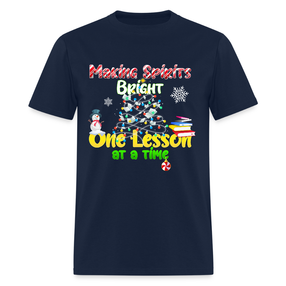 ✨ Making Spirits Bright One Lesson at a Time - navy
