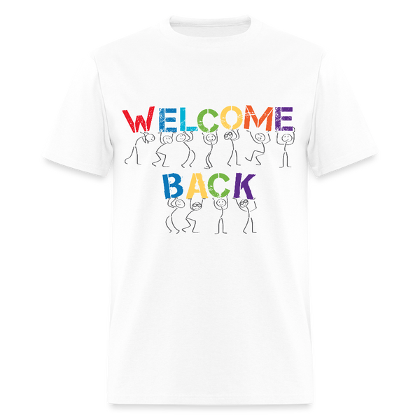 Welcome Students Back in style! - white