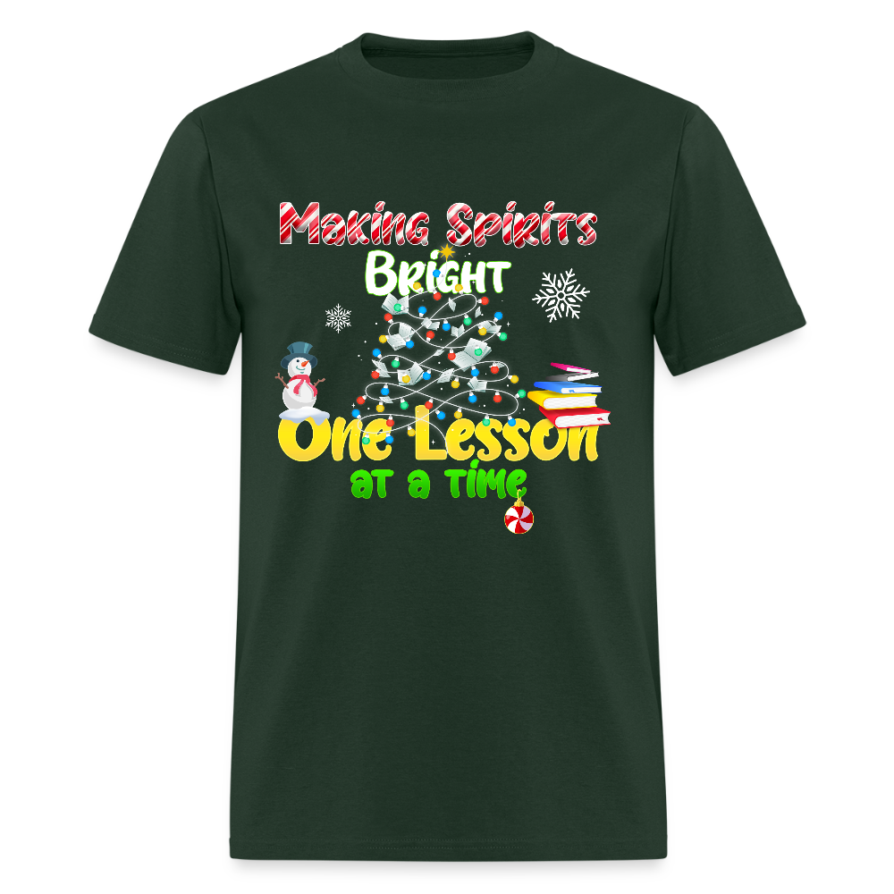 ✨ Making Spirits Bright One Lesson at a Time - forest green