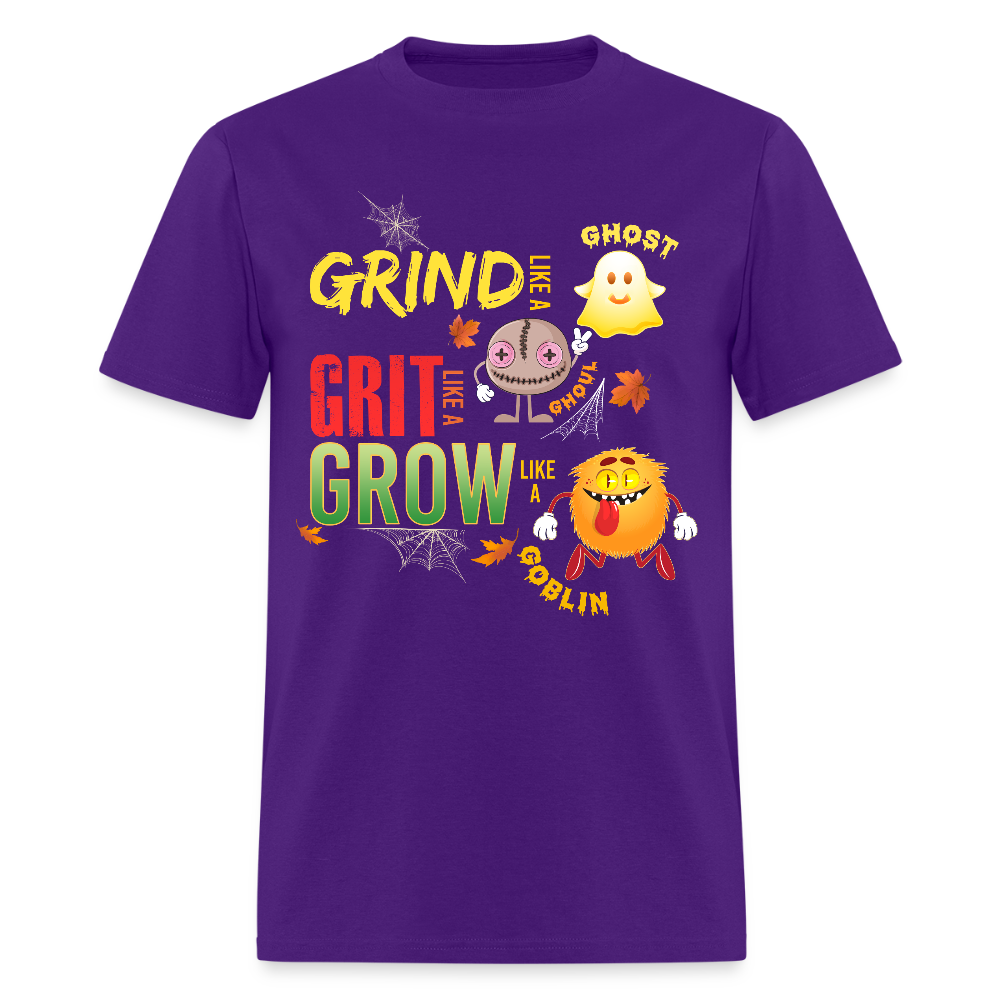 Grit, Grind, Grow - purple