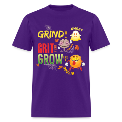 Grit, Grind, Grow - purple