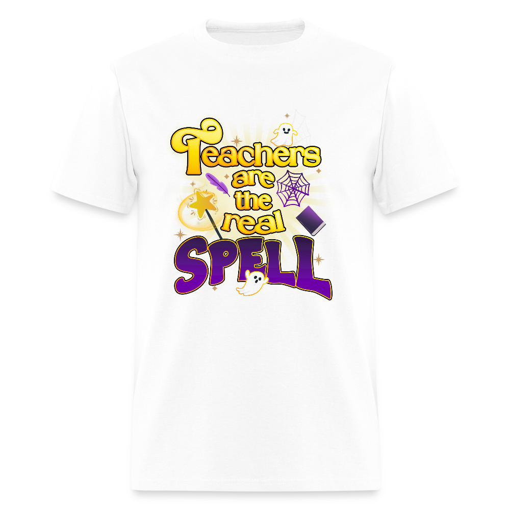 Spellbound by Teachers - white