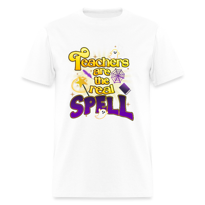 Spellbound by Teachers - white