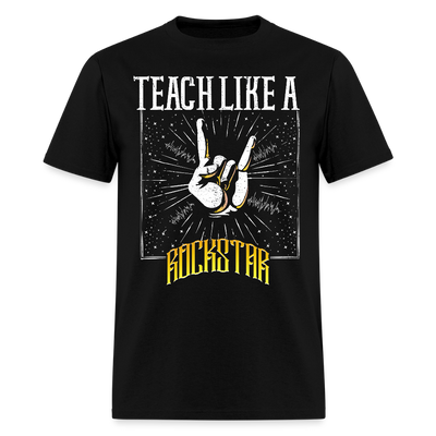 Teacher Gives a New Name to Rocking Out! - black