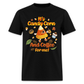 October Fun is Candy Corn - black