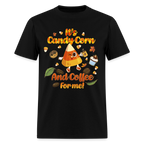 October Fun is Candy Corn - black