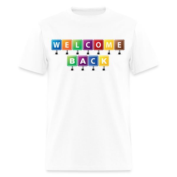 Welcome Back 2 - white