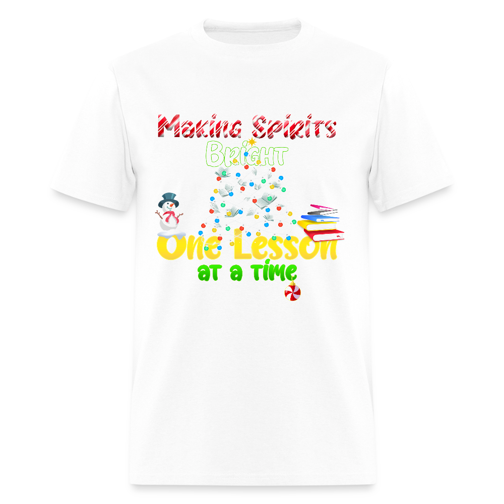 ✨ Making Spirits Bright One Lesson at a Time - white