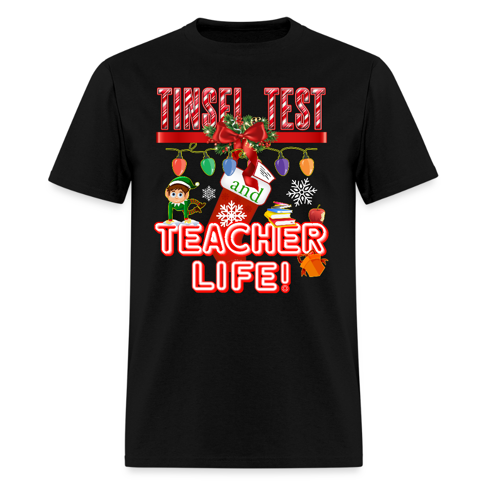 ✨ Tinsel, Tests & Teacher Life - black