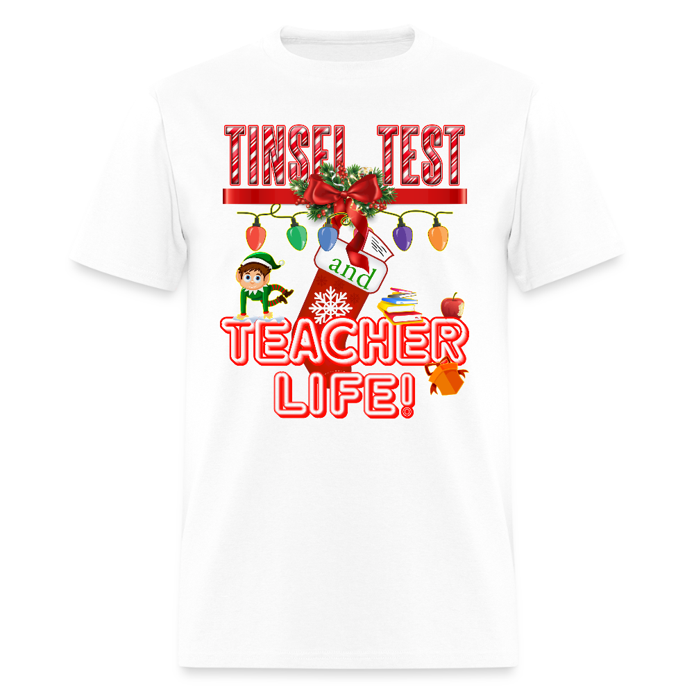 ✨ Tinsel, Tests & Teacher Life - white