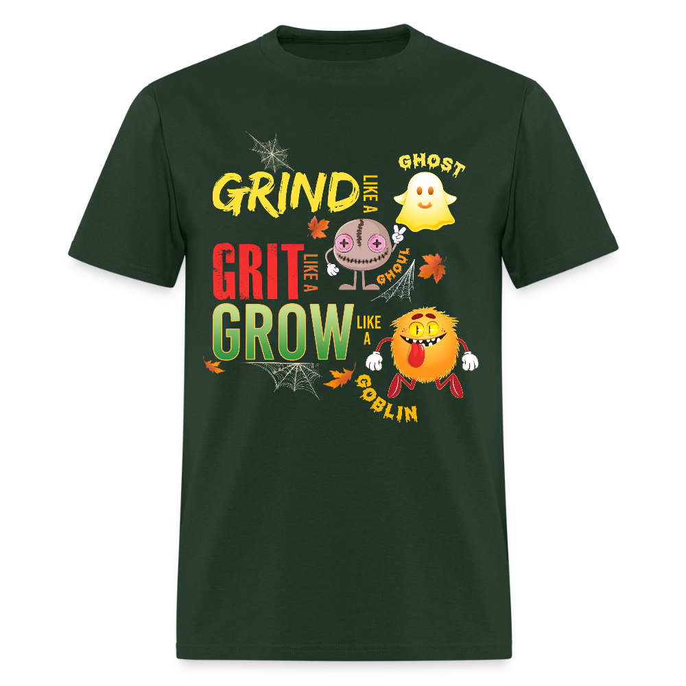 Grit, Grind, Grow - forest green