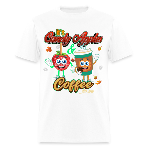 Candy Apples and Coffee - white