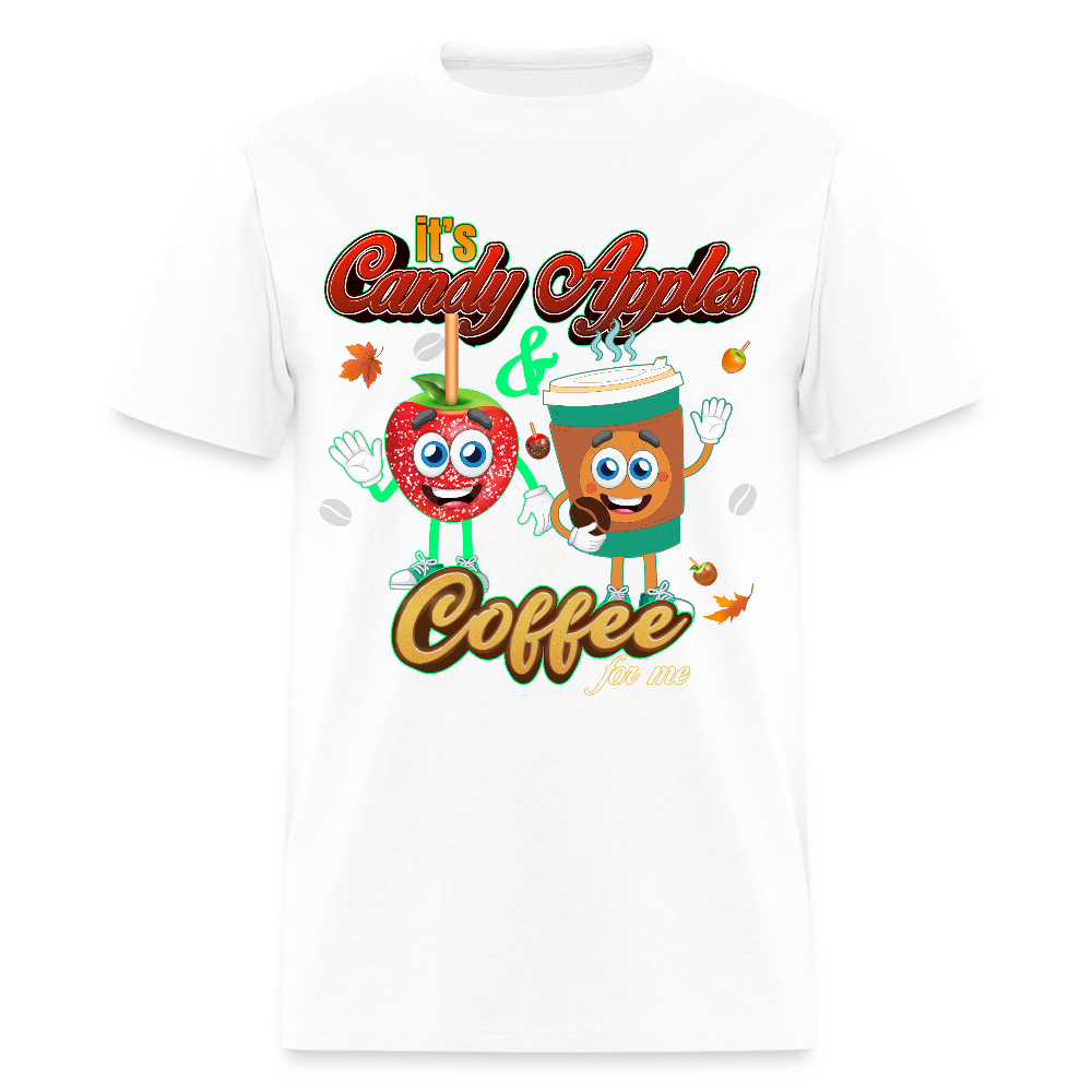 Candy Apples and Coffee - white