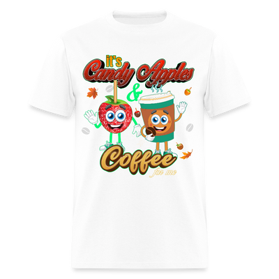 Candy Apples and Coffee - white