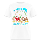 ☕❄️ Fueled by Cocoa & Winter Spirit - white