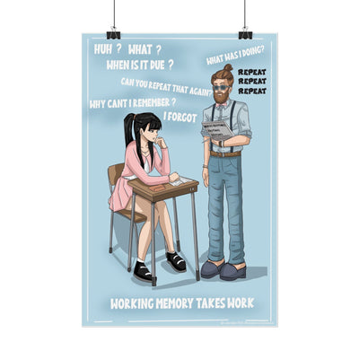 🧠 Strengthen Students’ “Mental Sticky Notes” with This Working Memory Poster!